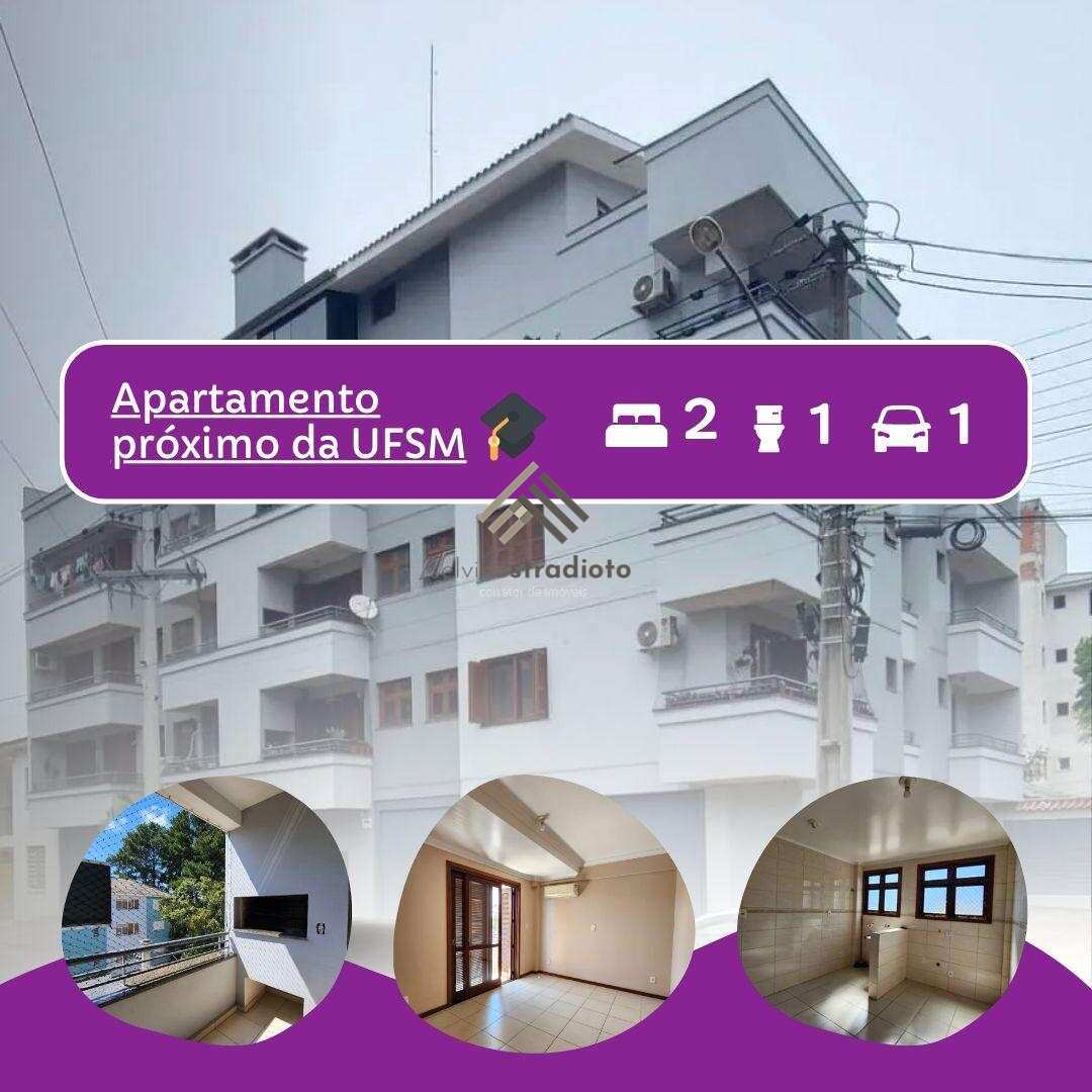 Apartamento à venda, no Ed. Residencial Tanisa II em Santa Maria, Camobi, com 2 quartos, 71,55m²